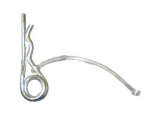 Spring cotter pin for ramp
