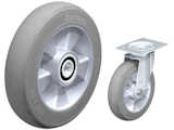 Solid Rubber Tail Dolly Wheel SoftM