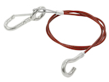 Breakaway cable with hook