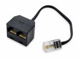 RJ12 Y-Adapter mit Kabel RJ12 Y-Adapter mit Kabel