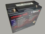 LiFePO4 i-tecc 22Ah Versorgungsbatterie LiFePO4 i-tecc 22Ah Versorgungsbatterie