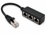 RJ45 3-port adapter RJ45 3-port adapter