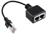 RJ45 Y adapter with cable