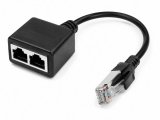 RJ45 Y-Adapter mit Kabel RJ45 Y-Adapter mit Kabel