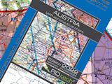 VFR ICAO chart Austria 1:500.000 (2022)
