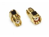Adapter SMA Stecker rev / SMA Buchse Adapter SMA Stecker rev / SMA Buchse
